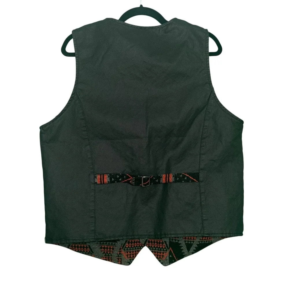 Outback Trading Co Owen Vest 29737 Southwest Wool Blend Aztec Mens‎ LG Western